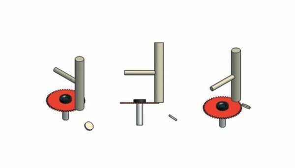 Устройство торцовки ножек стульев Dincmak AD.100