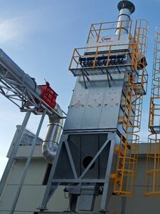 Централизованная вакуумная аспирационная установка SMT SWF 30 с импульсной системой очистки