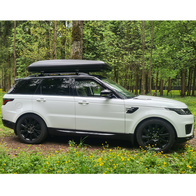 Палатка на крышу автомобиля Box, чёрная