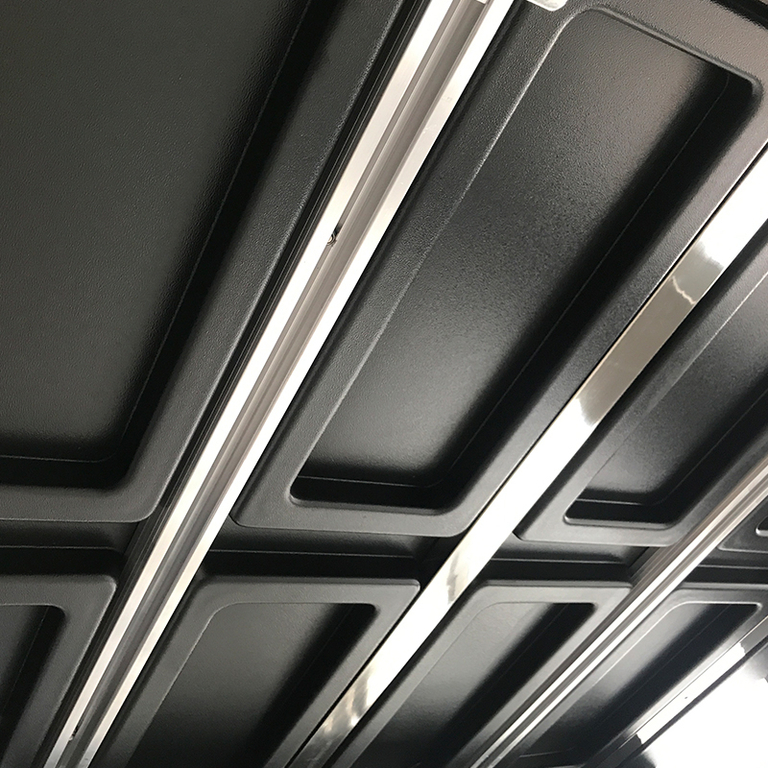 Палатка на крышу автомобиля Box, чёрная