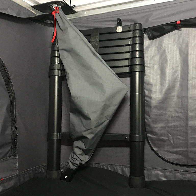 Палатка на крышу автомобиля Box, чёрная