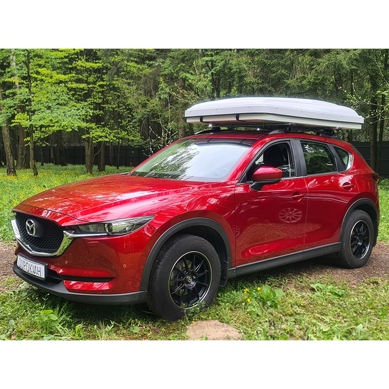 Палатка на крышу автомобиля Box, белая