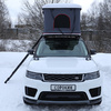 Палатка на крышу автомобиля Box, белая