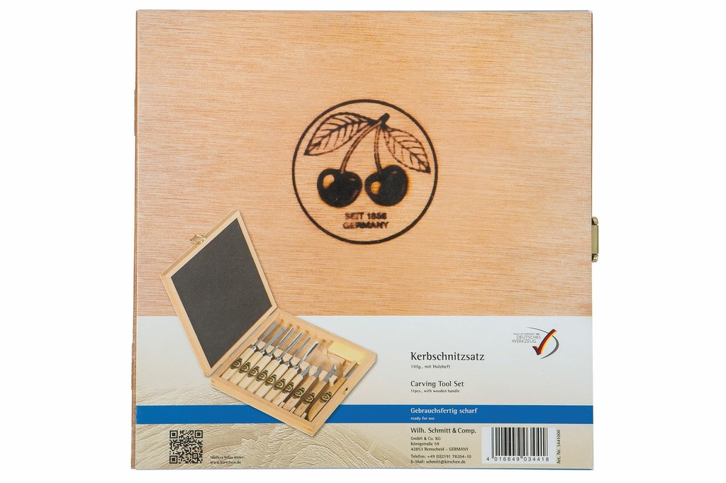 Набор стамесок и ножей, 11 шт (3441000)