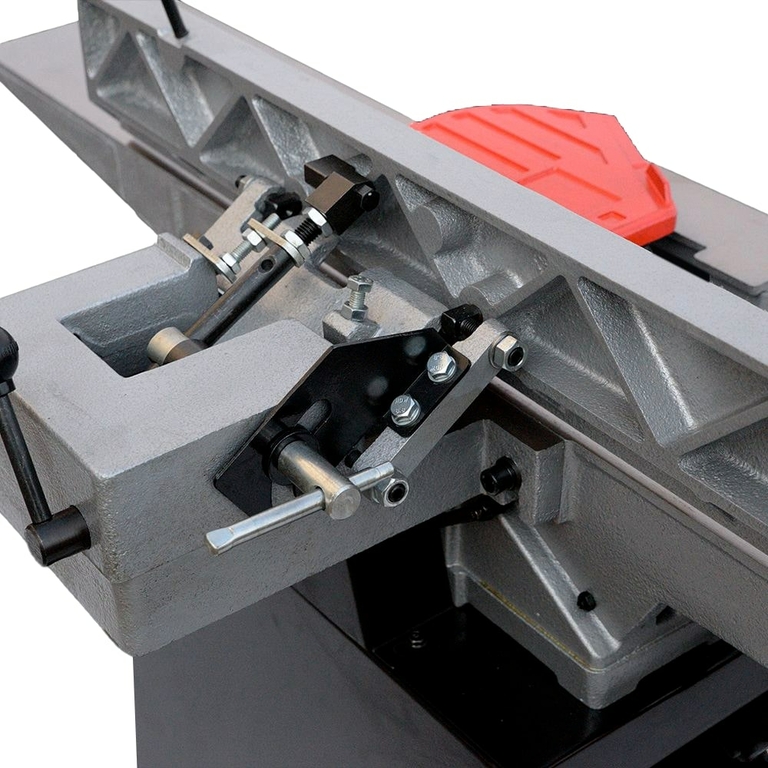 Фуговальный станок warrior w0109dl ширина стола 150мм двигатель 0,75 квт