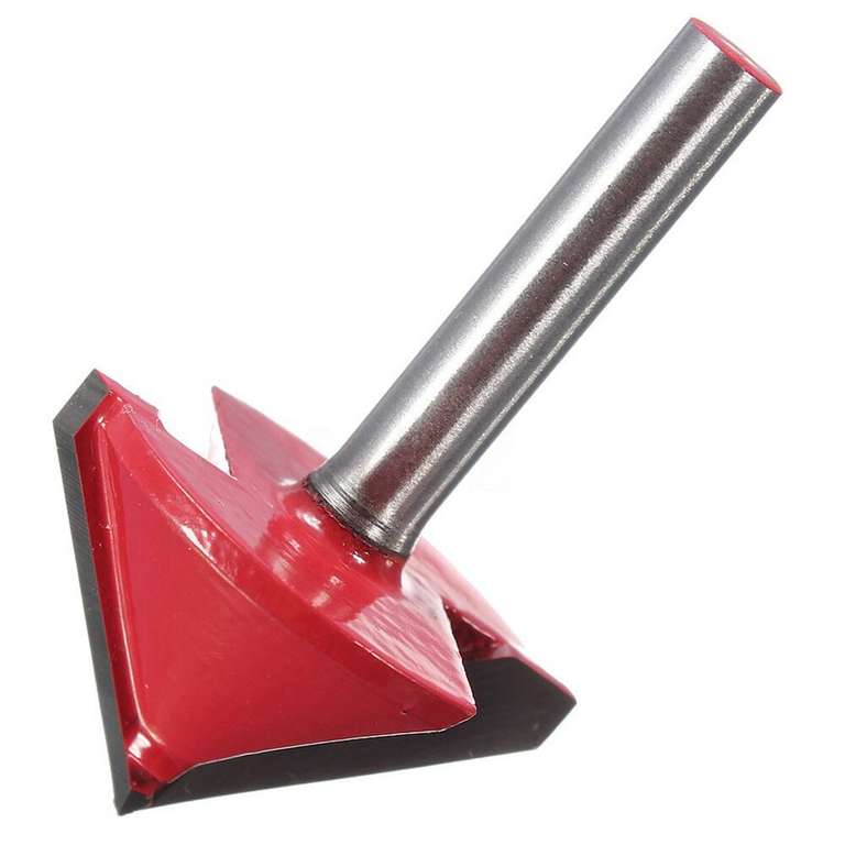 Фреза пазовая DELTATOOLS V-образная 150* D=32 S=6