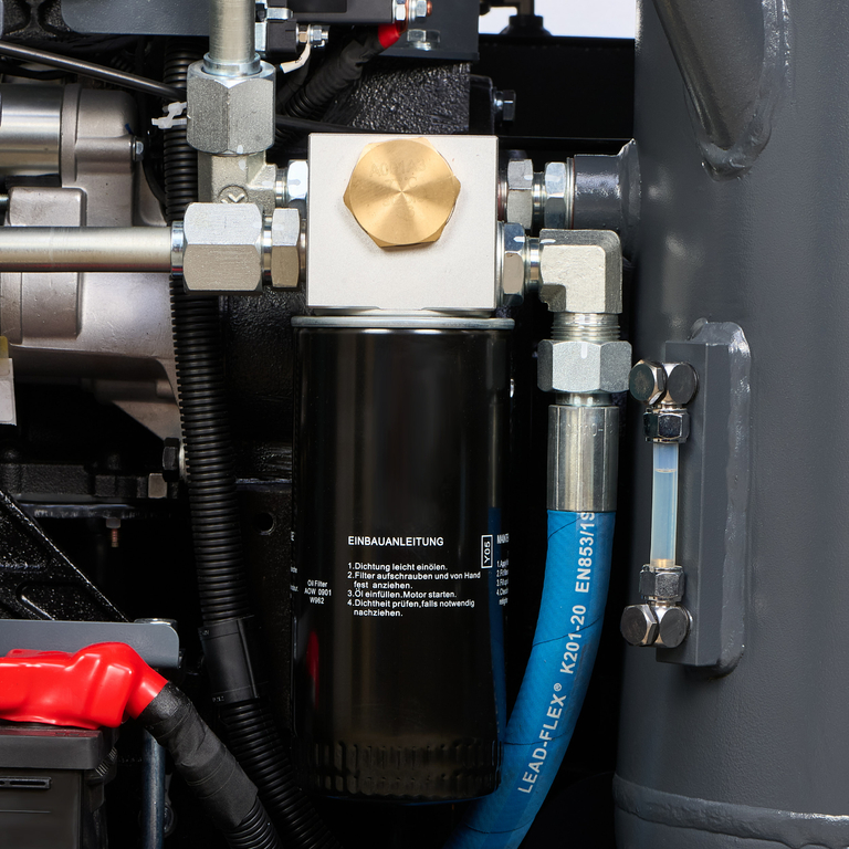 Master Blast MB-190B-7 винтовой дизельный компрессор