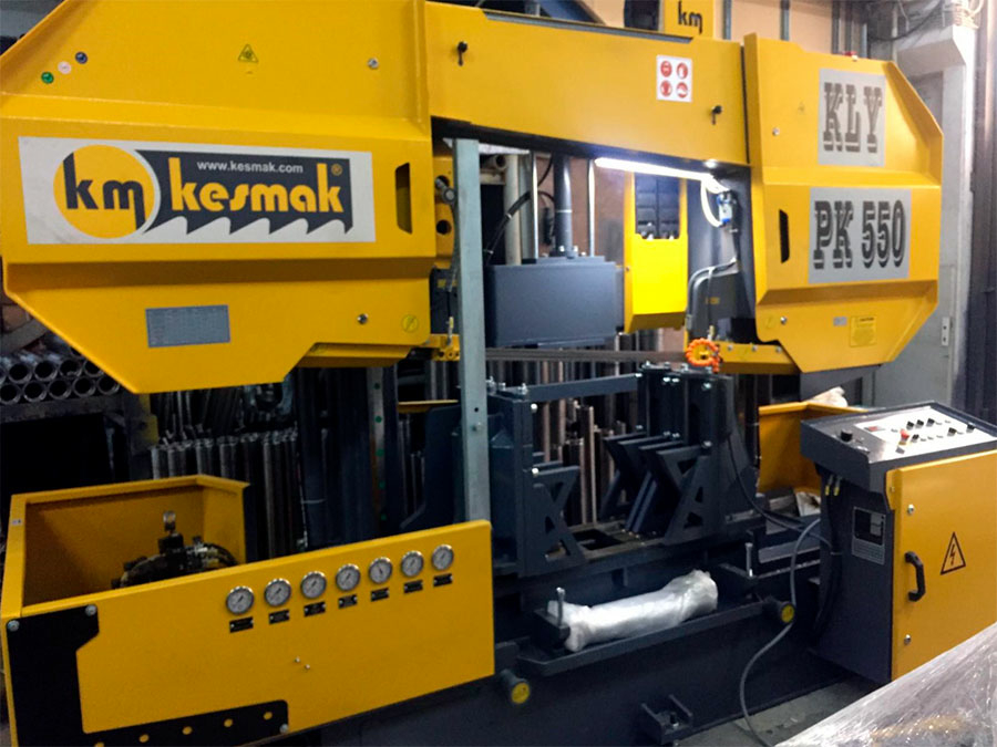 Полуавтоматический ленточнопильный станок Kesmak KLY PK 550