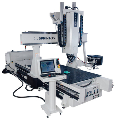 Пятиосевой обрабатывающий центр с ЧПУ QUADRO SPRINT X5