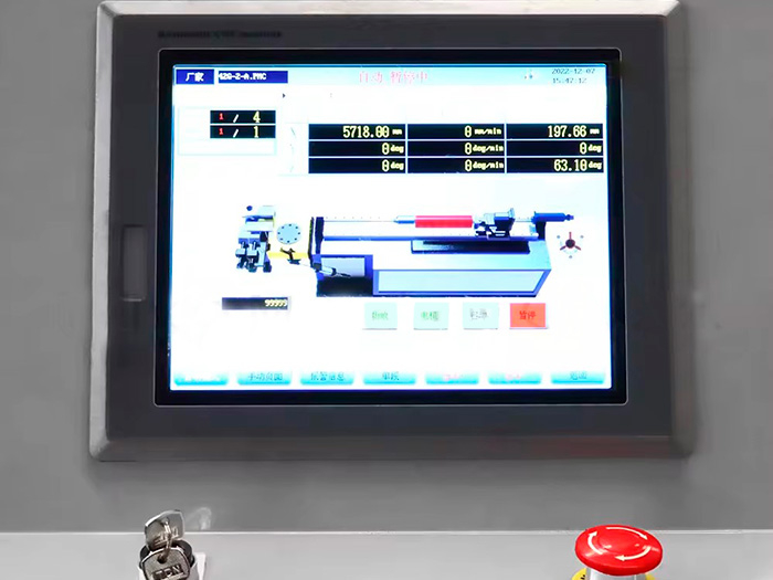 Автоматический трубогибочный станок с ЧПУ DW115CNC