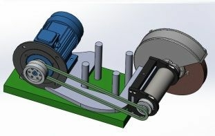 Головка шлифовальная для токарного станка ВГР-300TCG125