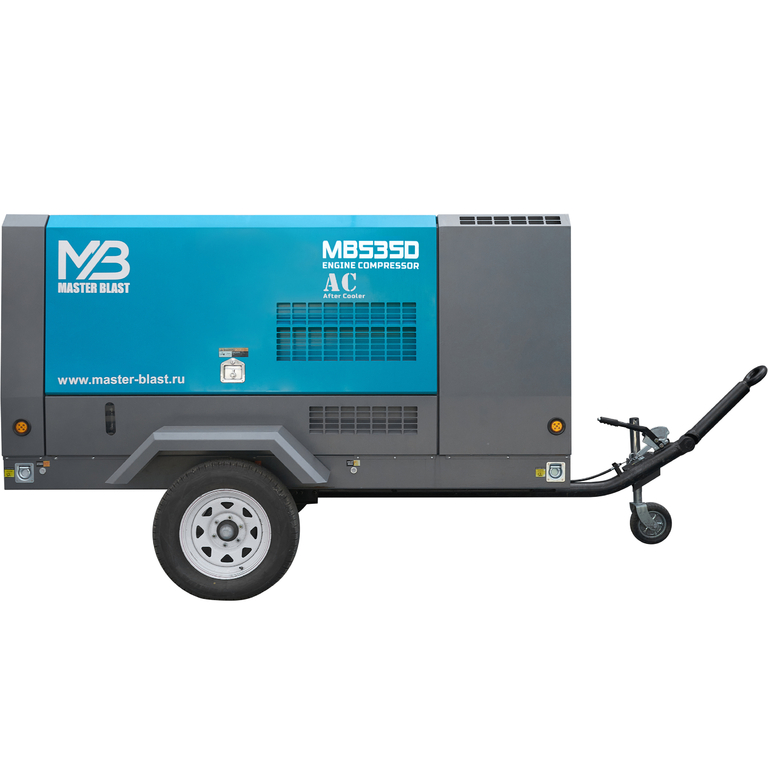 Master Blast MB-535D-12+AC винтовой дизельный компрессор