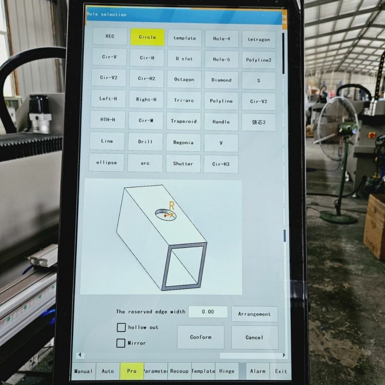 Обрабатывающий центр WSZ2-CNC-3000 с ЧПУ для алюминиевого профиля