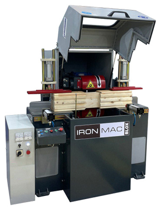 Станок для выборки чашек в строительном брусе IRONMAC BLOX 4x4-250 (250x250) IRONMAC BLOX 4x4-250