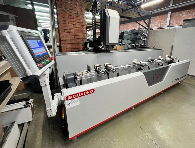 Фрезерный станок ЧПУ с двумя шпинделями и поворотным пневмостолом TM 3000-2М