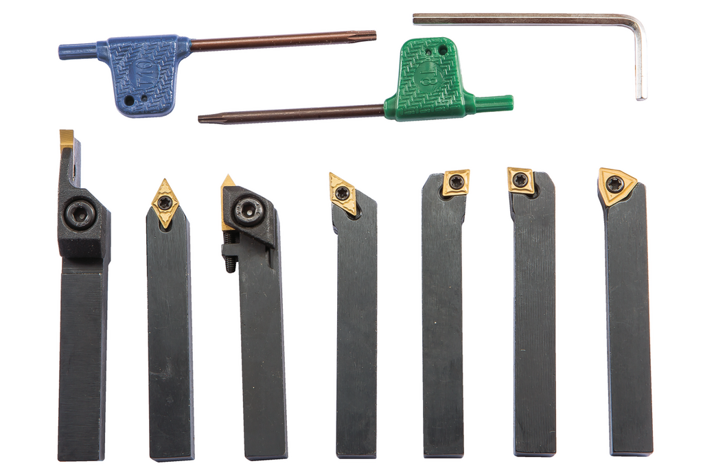 Набор из 7 резцов сечением 10х10 мм со сменными вставками (50000955)