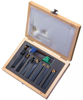 Набор из 7 резцов сечением 10х10 мм со сменными вставками (50000955)