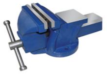 Тиски Слесарные 125 мм (5") стальные неповоротные облегченные с наковальней (LT96105) "CNIC" (упакованы по 2шт.)