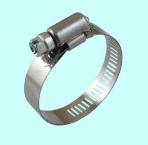 Хомут червячный CNIC     40-60/12,7мм W2 нержавеющая сталь с оцинкованным винтом SAE J1670 (05B4060)