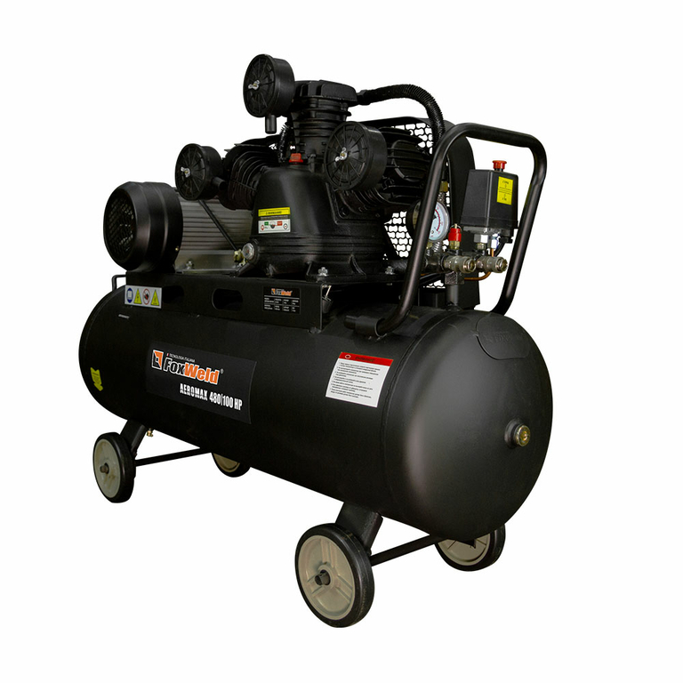 Компрессор масляный ременной AEROMAX 480/100 HP