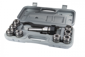 Цанговый патрон МК3/ER40 с набором из 8 цанг 3-26 мм (59500025)