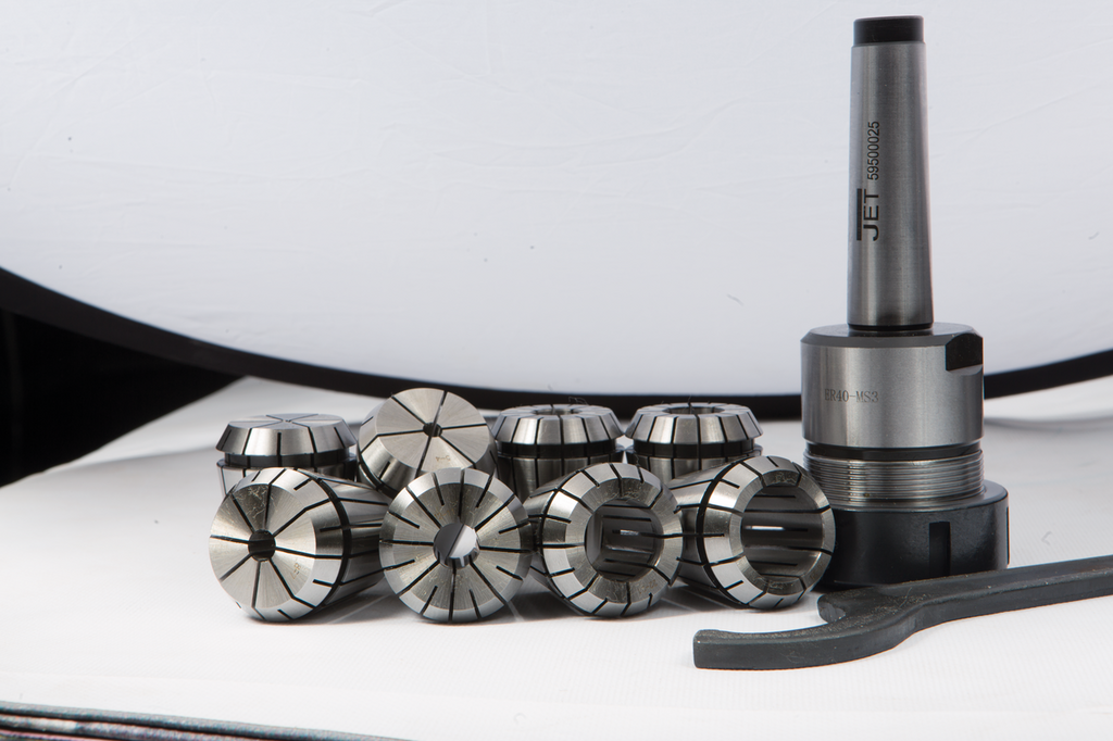 Цанговый патрон МК3/ER40 с набором из 8 цанг 3-26 мм (59500025)