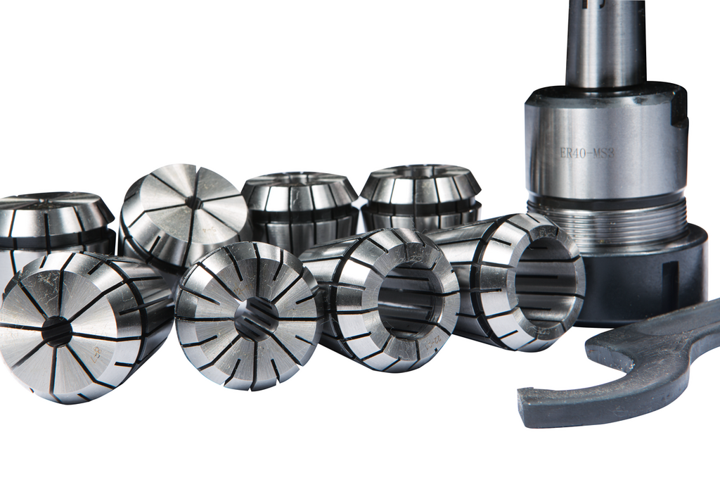 Цанговый патрон МК3/ER40 с набором из 8 цанг 3-26 мм (59500025)