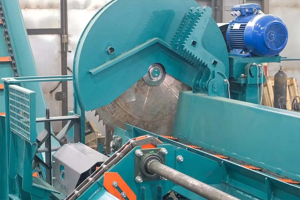 Дровокольно-сортировочная линия Cronver DRS 1250