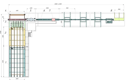 Линия сортировки бревна Cronver LSB 600