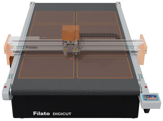 Многофункциональный планшетно-режущий плоттер Filato DIGICUT 1625 B