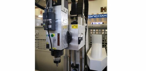 Пятиосевой токарно-фрезерный центр с ЧПУ Tormat.Smart, Dincmak