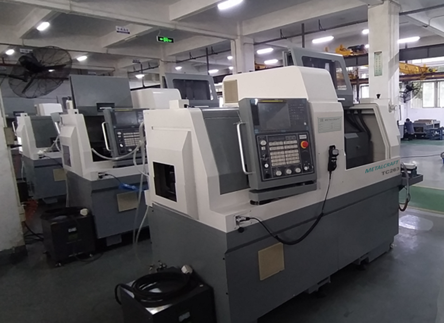 Двухшпиндельный автоматический токарный станок MetalCraft TC263 с ЧПУ