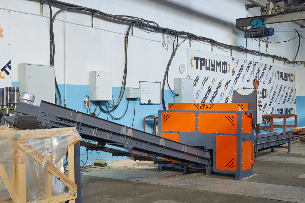 Станок для переработки горбыля на дрова Триумф ПГД-400