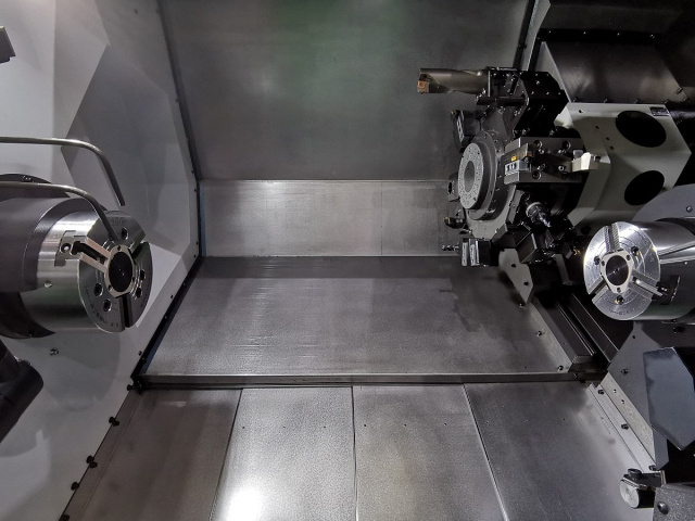 Токарный центр с осью Y и противошпинделем SKM NL 2000BSY