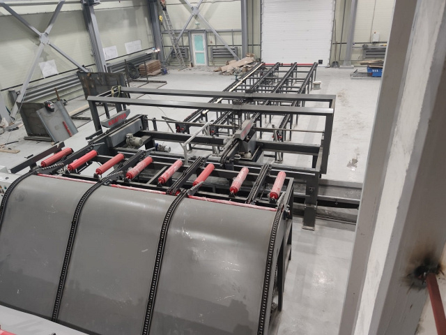 Торцовочный станок проходного типа KRAFTER MULTI CROSS CUT (MCC)