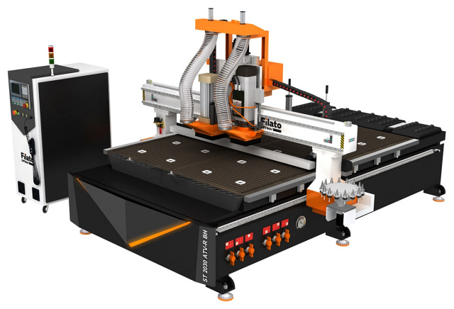 Фрезерный обрабатывающий центр с ЧПУ с автоматической сменой инструмента Filato ST 2030 ATV-R BH
