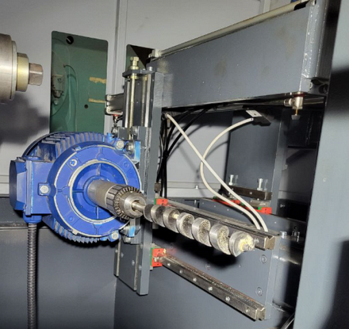 Станок для выборки чашек в строительном брусе IRONMAC BLOX-300-4