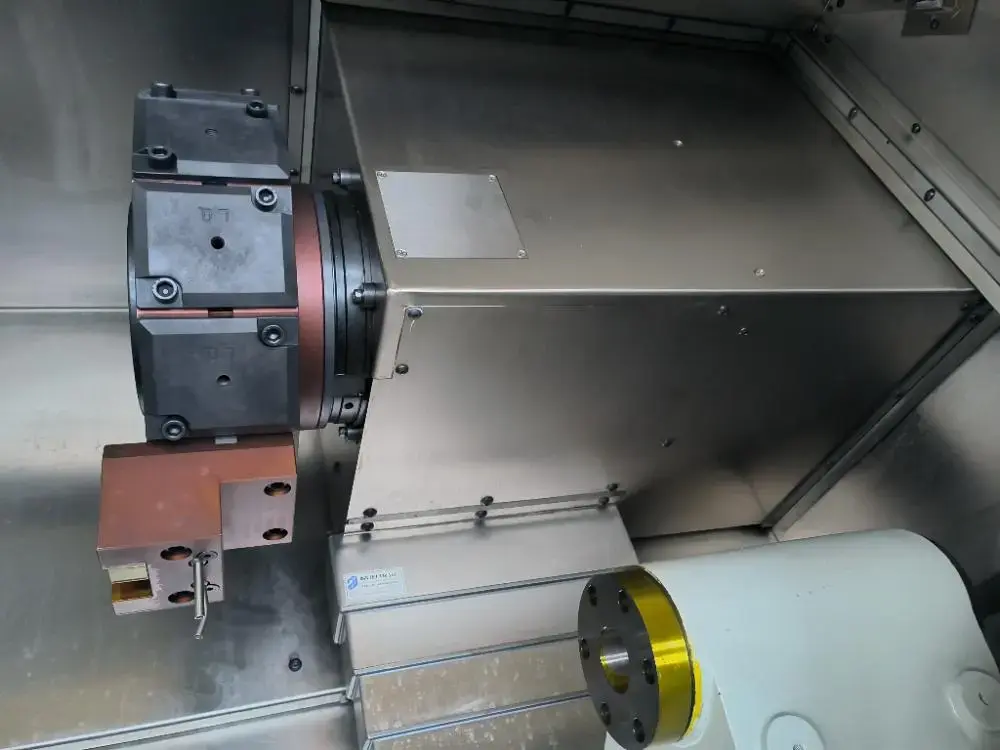 Токарный станок с ЧПУ Realrez ТCK 460X350 с наклонной станиной (GSK988TA)