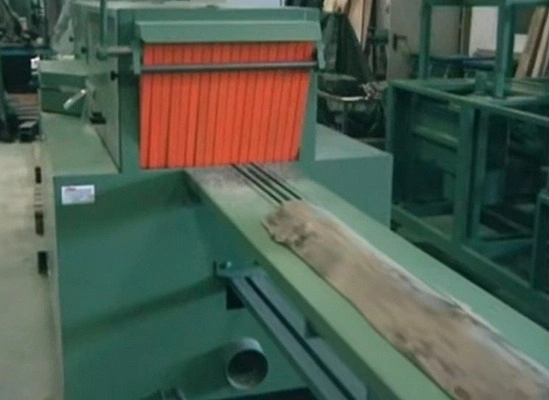 Станок для переработки горбыля MS Maschinenbau BAS 2-7.5-15