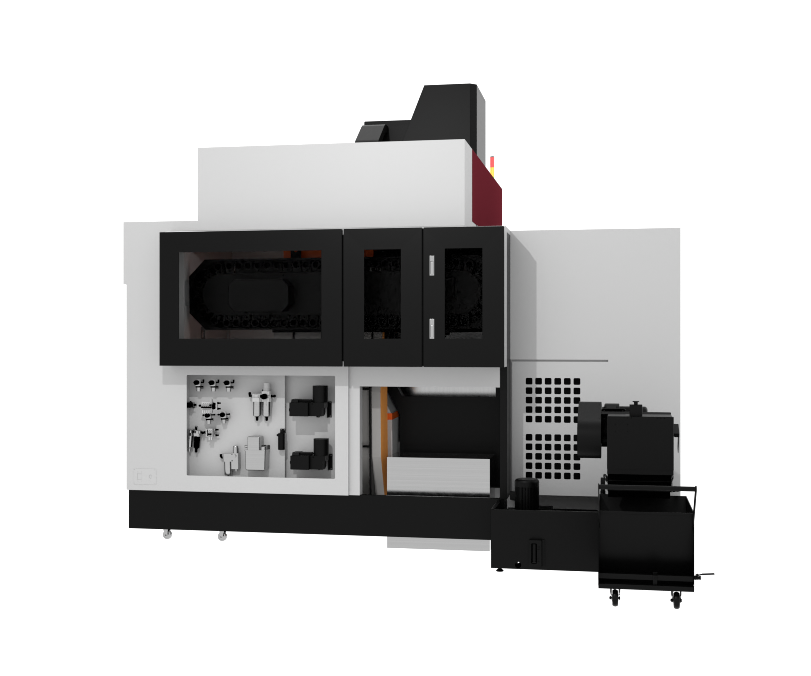 5-ти координатный фрезерный обрабатывающий центр MetalCraft U63 с ЧПУ HNC 848Di