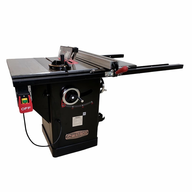 Круглопильный станок warrior w0702 400в мощность двигателя 2,2 квт