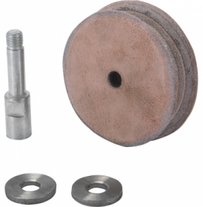 Профилированный съёмный кожаный круг (708028)