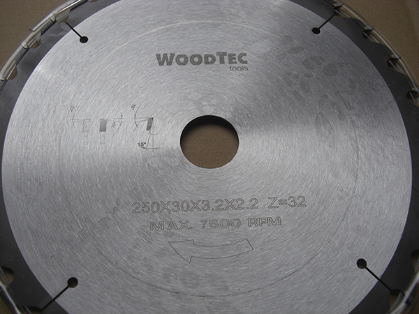 Пила дисковая Woodtec 300х30х3,2/2,2 Z36 WZ универсальная