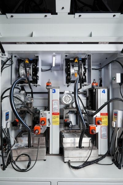 Линия финишной покраски торцов мебельных деталей