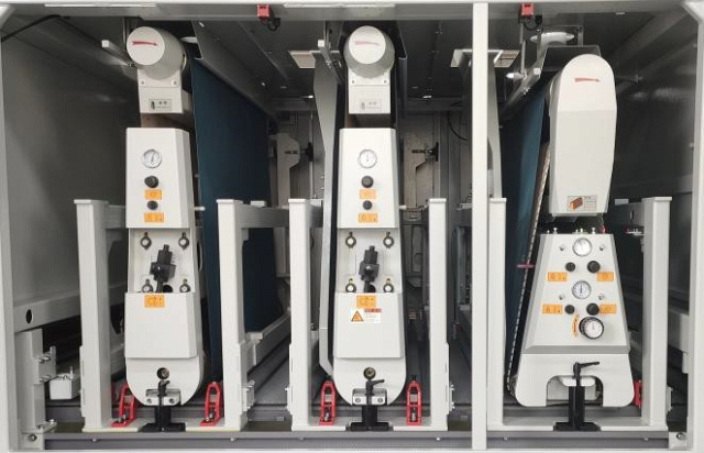 Калибровально-шлифовальный станок с электронными сегментными утюжками Motimac WT RRHG 1300