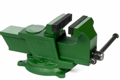 Тиски Слесарные 250 мм (10") неповоротные усиленные с наковальней (8930) "TLX" (упакованы по 1шт.)