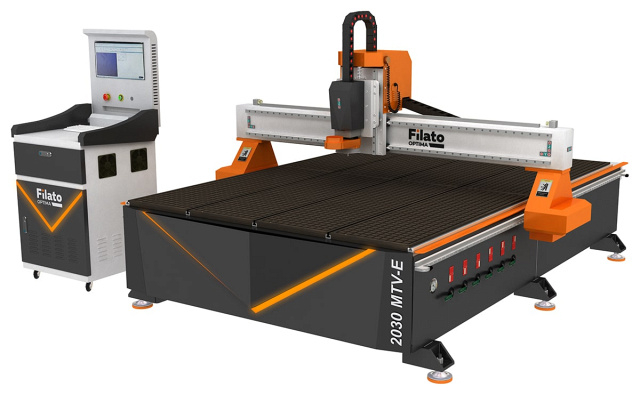 Фрезерно-гравировальный станок с ЧПУ Filato Optima 1325 MTV-E