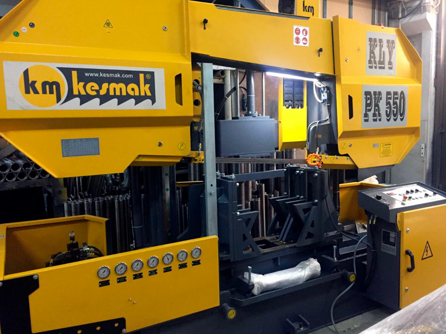 Полуавтоматический ленточнопильный станок Kesmak KLY PK 550