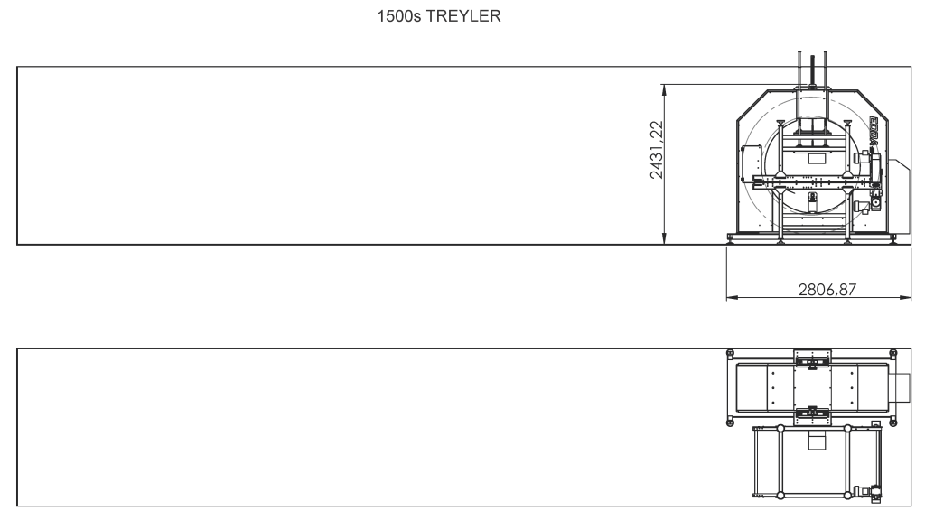 Упаковочный станк в стрейч пленку Spinner 2200 S