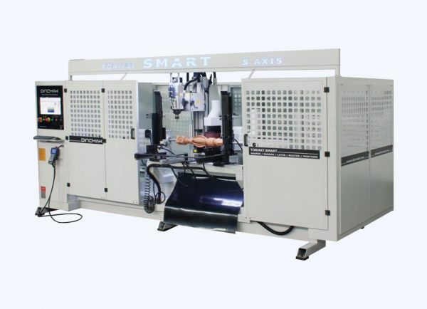 Пятиосевой токарно-фрезерный центр с ЧПУ Tormat.Smart, Dincmak